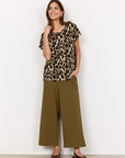 Blusenshirt mit Leoprint