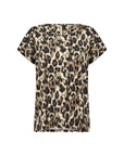 Blusenshirt mit Leoprint