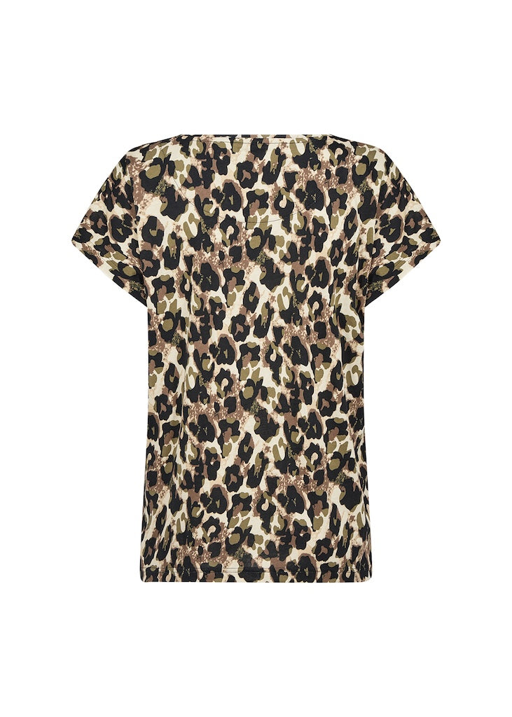 Blusenshirt mit Leoprint
