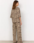 Banu Shirt mit 3/4 Ärmel mit Zebraprint