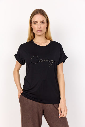 "Courage" Glitzer Shirt
