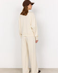 Banu Nadelstreifen-Jacke in Creme