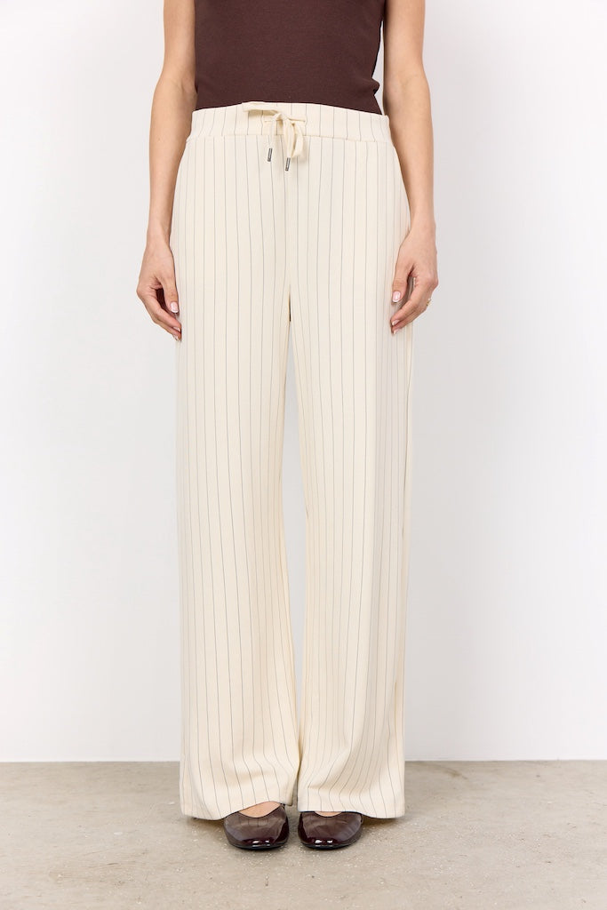 Lange Banu Hose mit Nadelstreifen