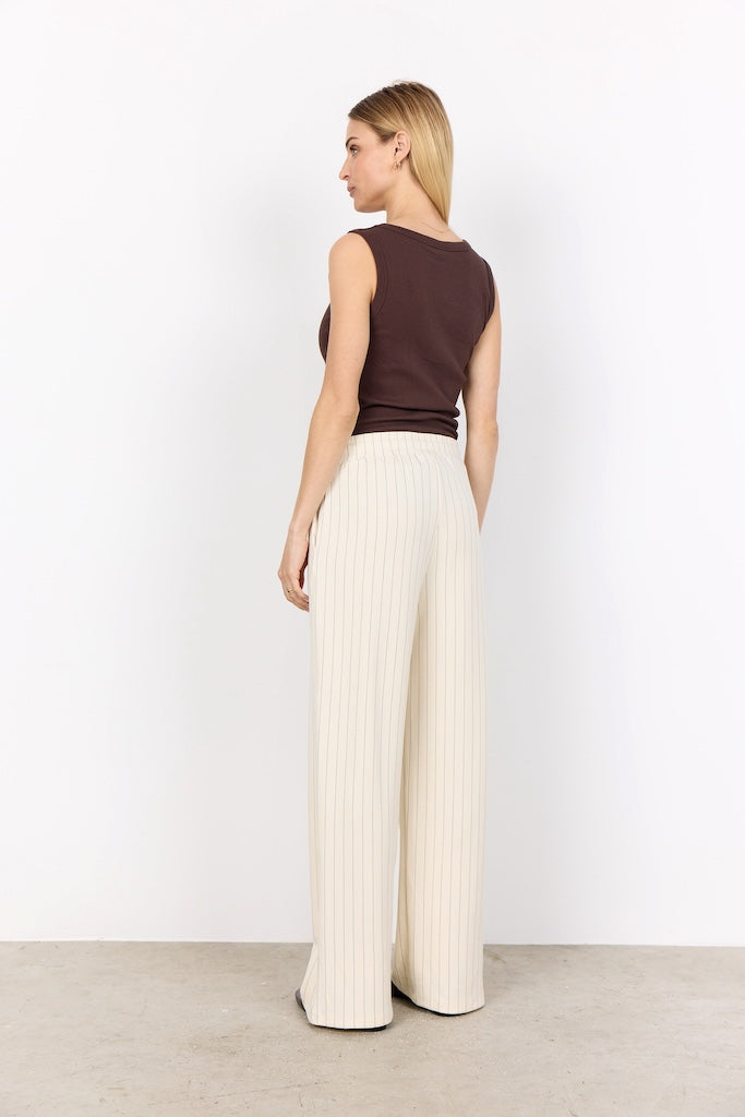 Lange Banu Hose mit Nadelstreifen