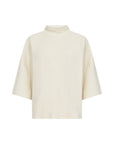 *Shirt Banu mit leichtem Kragen in creme