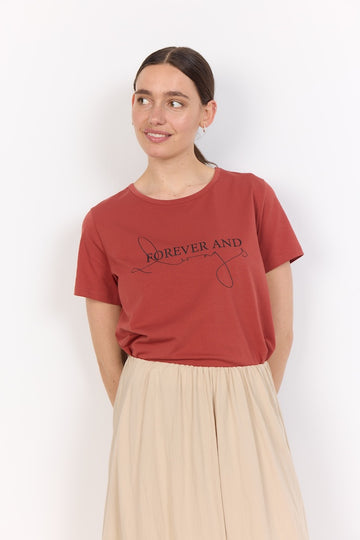 "Forever and Always" T-Shirt in Rost