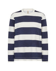 Shirt langarm gestreift blau
