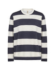 Shirt langarm gestreift blau