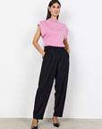 Edle Hose mit plissierter Vorderseite