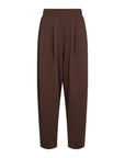 Edle Hose mit Bundfalte in Braun (8694)