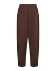 Edle Hose mit Bundfalte in Braun (8694)