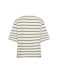 Lässiges Baumwoll-Shirt mit Streifen