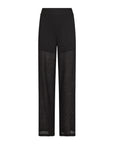 Transparente Hose in Schwarz