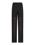 Transparente Hose in Schwarz