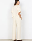 Banu Shirt mit Kordelzug in Creme