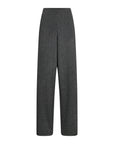 Hose mit geradem Bein und Struktur