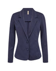 Basic Blazer in dunkelblau