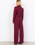 Basic Blazer in Bordeaux