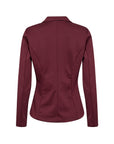 Basic Blazer in Bordeaux
