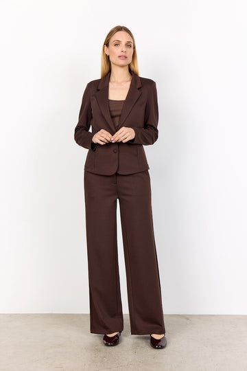 Basic Blazer im trendigen Braun