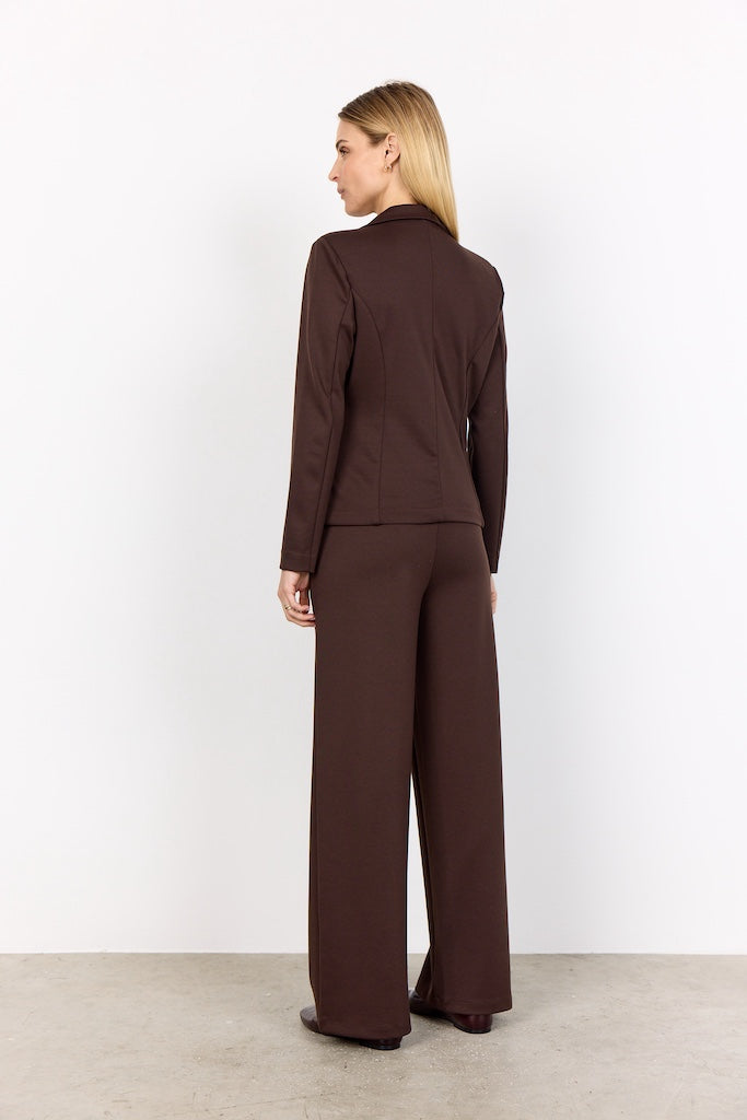 Basic Blazer im trendigen Braun