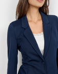 Basic Blazer in Dunkelblau