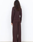 Basic Blazer in Schokolade