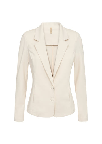 Basic Blazer in creme
