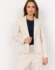 Basic Blazer in Creme