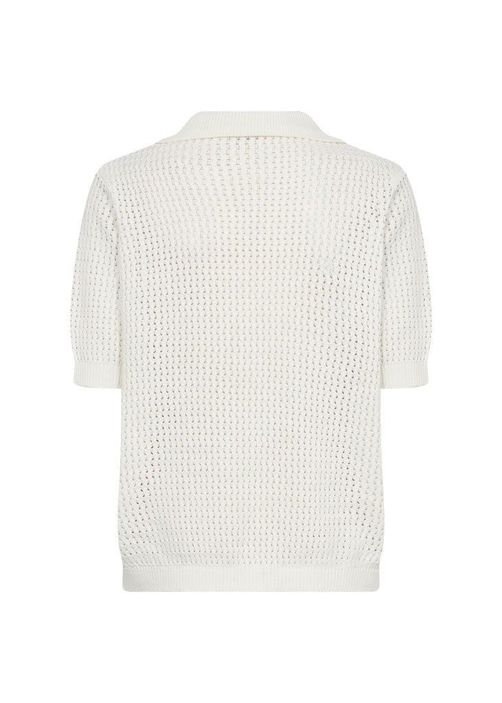Pullovershirt mit gestricktem Muster