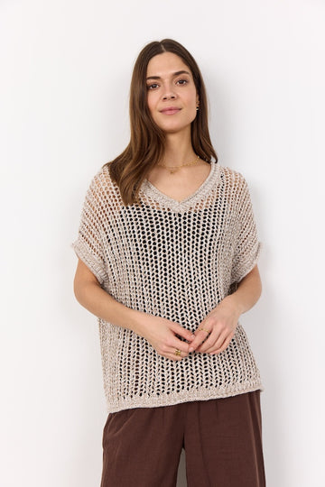 Shirt mit Lochmuster