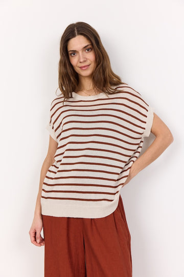 gestreiftes bequemes Shirt