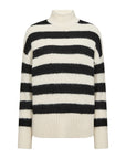 Gestreifter Kuschelpullover