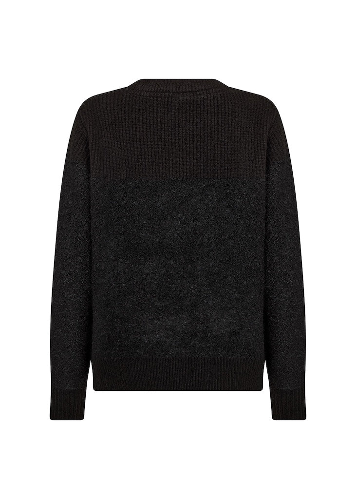 Kuscheliger Pullover in Schwarz