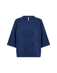 Pullover mit mittellangen Ärmeln in Navy
