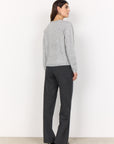 elegante Strickjacke in Grau