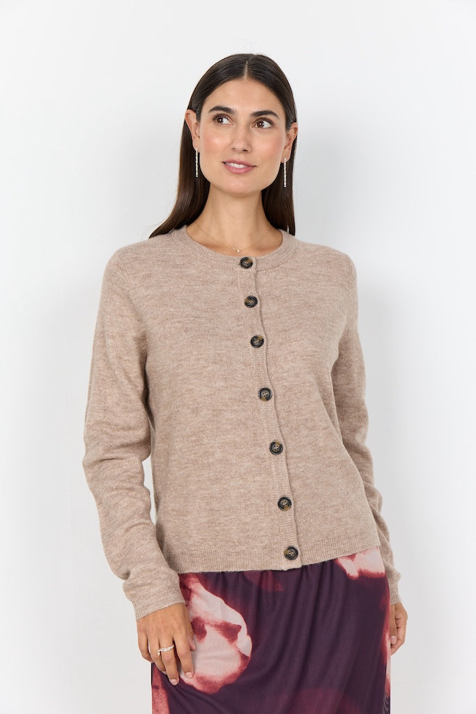 Strickjacke in Beige