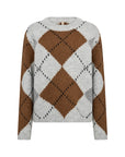 Strickpullover mit Argyle-Muster