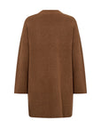 Strickjacke lang in Toffee