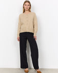 Kuschel Cardigan in Creme