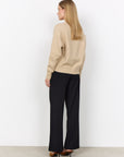 Kuschel Cardigan in Creme