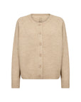 Kuschel Cardigan in Creme