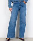 Stretch-Jeans 10B Wide Leg