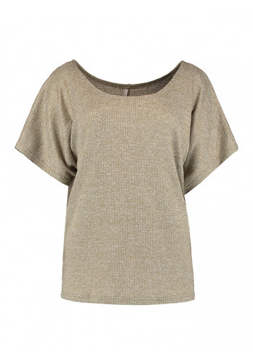 Leichtes Shirt in Khaki