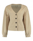 Kuscheliger Cardigan in Beige