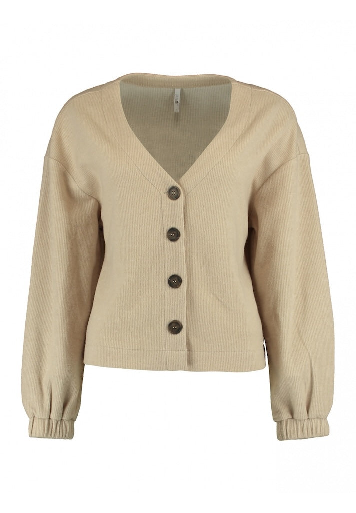 Kuscheliger Cardigan in Beige