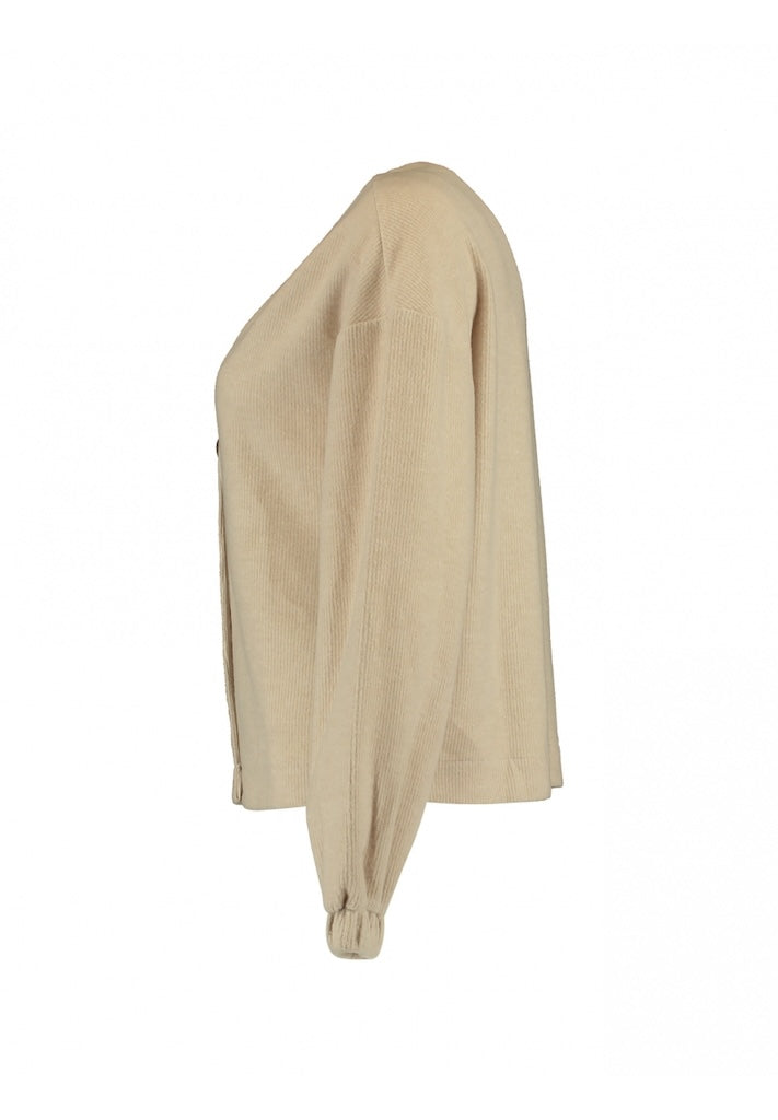 Kuscheliger Cardigan in Beige