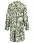 Blusenkleid mit Zebraprint