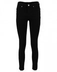 Basic Stretch-Jeans in Schwarz NOOS