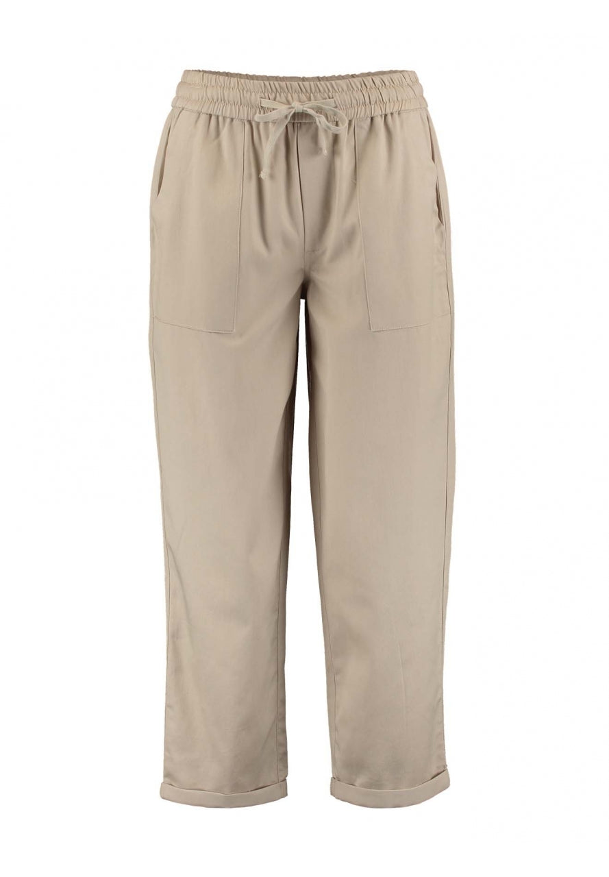 Lässige Hose in Beige